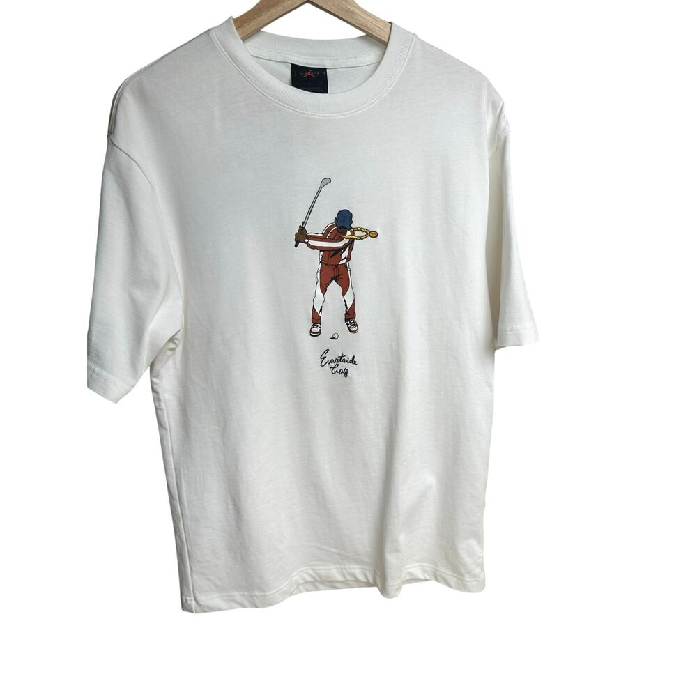 Jordan x Eastside Golf T-Shirt White Cotton - Size S - NEW